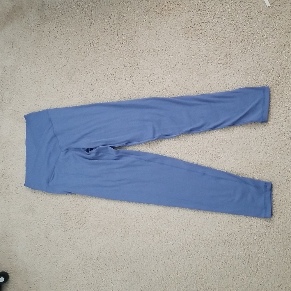 Cross over blue leggings - aerie